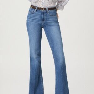 PAIGE jeans ‘Guinevere’ High Rise Flare leg NWT size 33 ( US size 16) retail$229